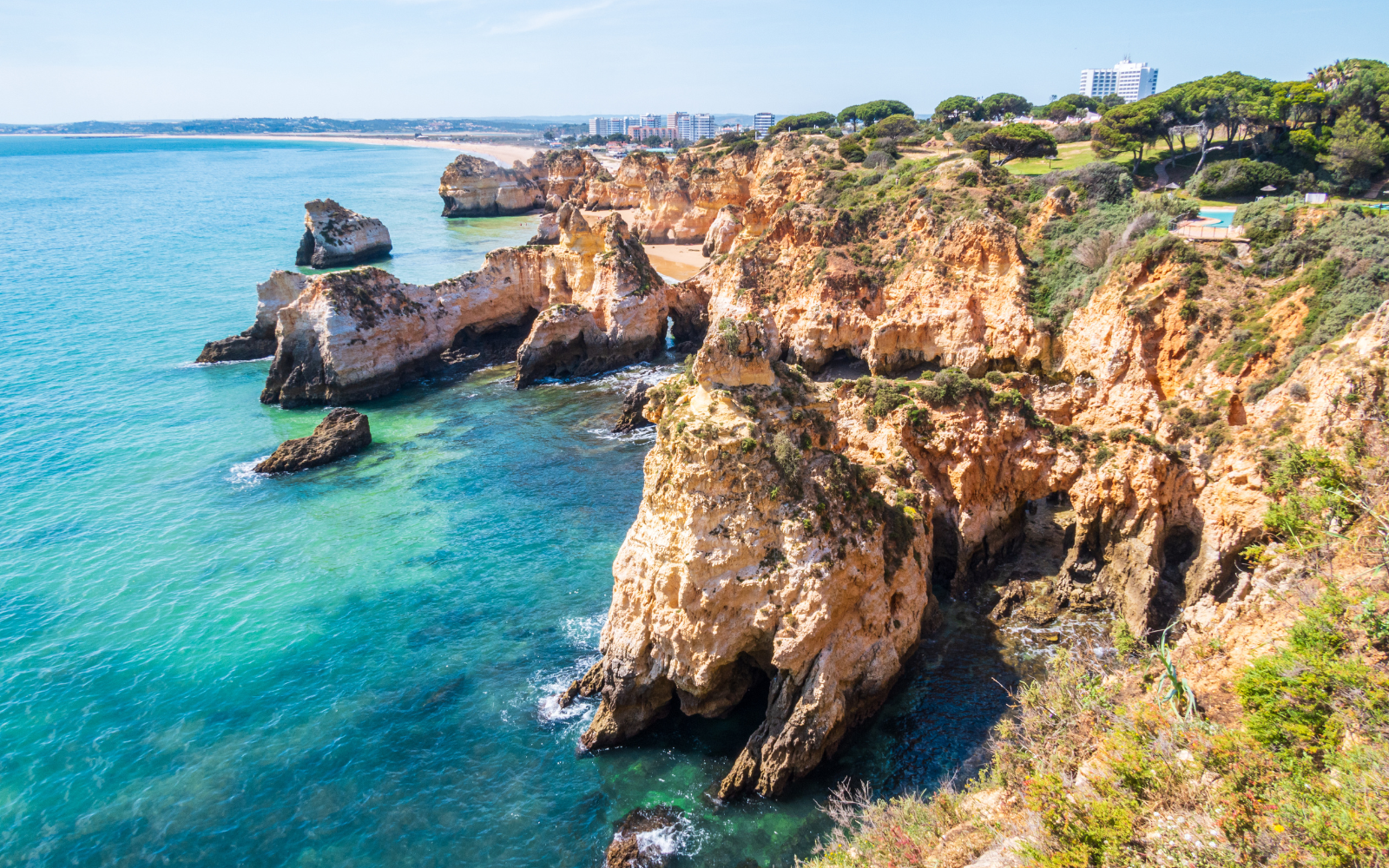 Benagil Cave — The Algarve's most photographed sea cave, reached the calm way.
